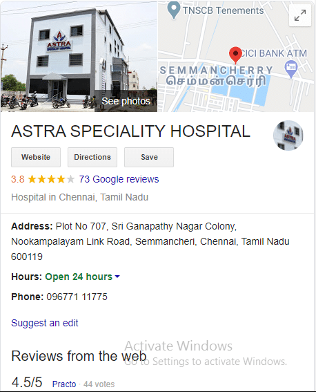 Astra speciality GMB